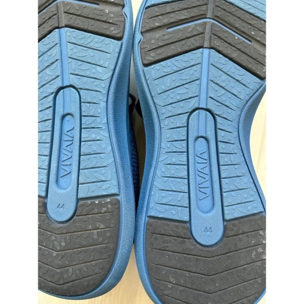VIVAIA Unisex Mesh Urban Sneakers Navy Knit Walking‎ Comfort Shoes Hands free 44